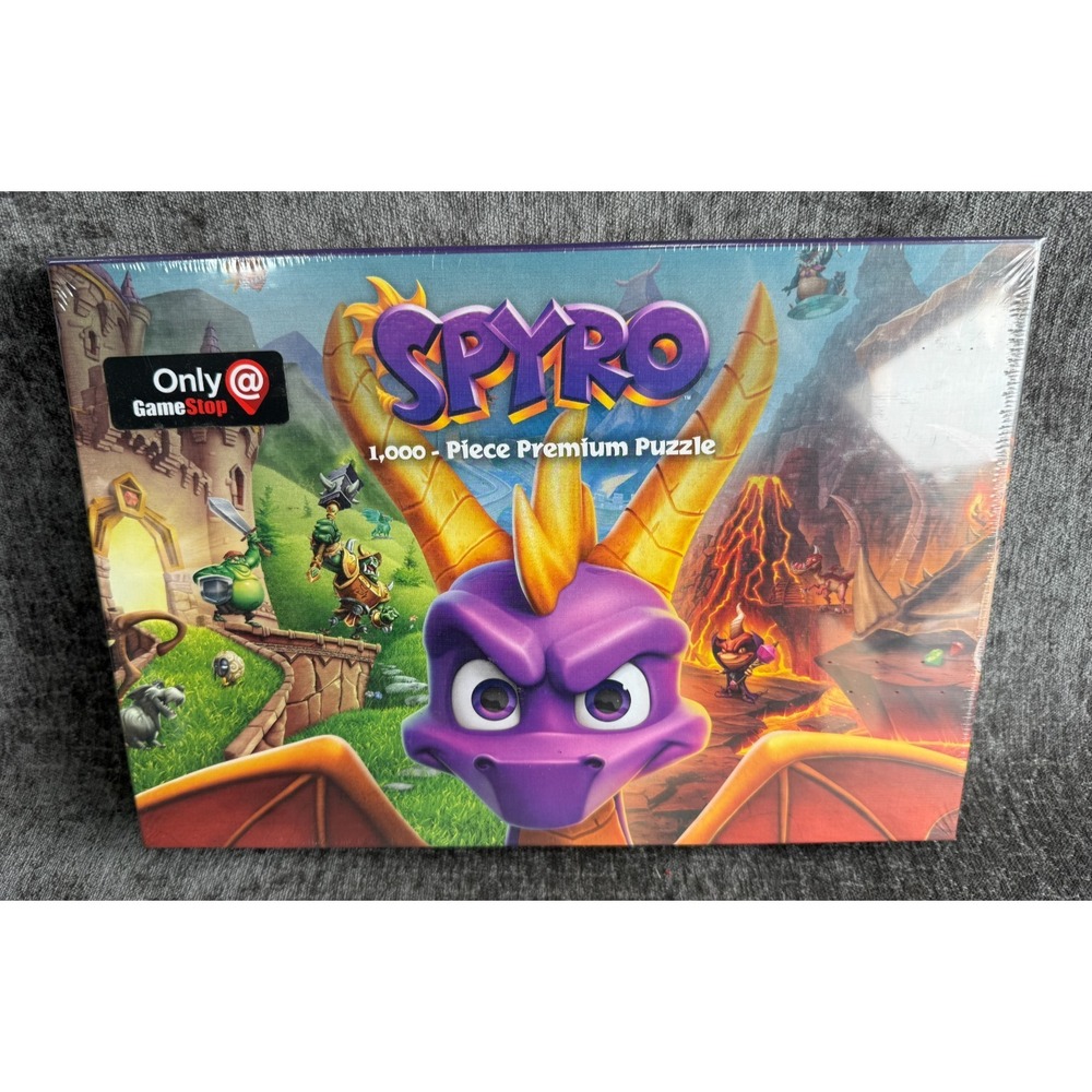 Spyro Reignited Trilogy 1000 Pc Jigsaw Puzzle USAopoly GameStop Exclusive New